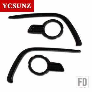 トヨタ ABS クロームフォグランプトリム ハイラックス REVO 2016 2017 2018 アクセサリーフォグランプトリム YCSUNZ - Black