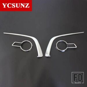 トヨタ ABS クロームフォグランプトリム ハイラックス REVO 2016 2017 2018 アクセサリーフォグランプトリム YCSUNZ - Silver