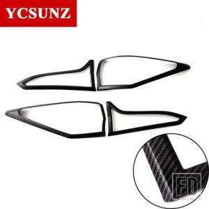 トヨタ テールライトカバー フォーチュナー SW4 2016-19 リアランプフードカーアクセサリー部品 YCSUNZ - carbon
