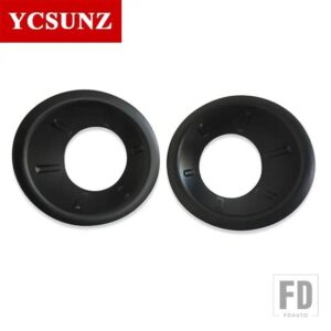 日産 ABS フォグライトカバー フロンティアナバラ D40 2006-13 ピックアップトラックカーアクセサリー - Black