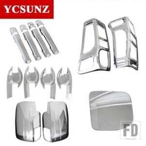 いすゞ 2012-2019 ABS フルキットセット DMAX 2012-19 アクセサリーハンドルミラーライトカバー YCSUNZ - Chrome