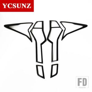 三菱 2016-2019 パジェロスポーツアクセサリーテールライトカバー装飾 モンテロパジェロスポーツ部品 YCSUNZ - Black