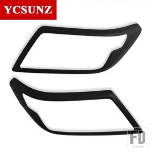 日産 ABS ヘッドライト ナバラ NP300 2020 2021 2022 アクセサリーヘッドランプフード ナバラフロンティア 2020 - Black