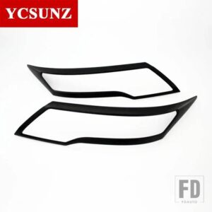 トヨタ ABS ヘッドライトトリムカバー ラッシュ 2018-21 車外装アクセサリー YCSUNZ - Black