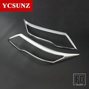 トヨタ ABS ヘッドライトトリムカバー ラッシュ 2018-21 車外装アクセサリー YCSUNZ - Chrome