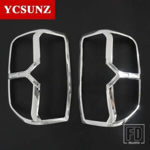 フォード ABS テールライトカバーレンジャー XL XLS 2023 2024 2025 車外装アクセサリーダブルキャビン YCSUNZ - basic chrome