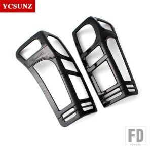 シボレー いすゞ 2012-2019 D-MAX アクセサリーリアライトカバースペシャル部品 D-MAX YCSUNZ - new carbon fiber