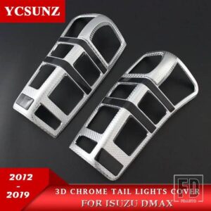 シボレー いすゞ 2012-2019 D-MAX アクセサリーリアライトカバースペシャル部品 D-MAX YCSUNZ - 3D chrome