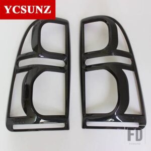 トヨタ クローム ABS テールライトカバー ハイラックス VIGO 2012 2013 2014 外装アクセサリー YCSUNZ - Carbon Fiber