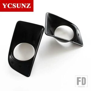 いすゞ ABS フォグライトカバー D-MAX DMAX 2012-16 ダブルキャビンカーアクセサリー - Black