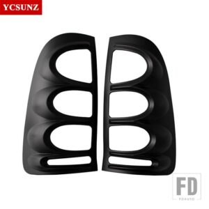 トヨタ ABS クロームテールライトカバー ハイラックス VIGO 38626 ダブルキャブアクセサリー YCSUNZ - Black
