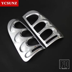 トヨタ ABS クロームテールライトカバー ハイラックス VIGO 38626 ダブルキャブアクセサリー YCSUNZ - Chrome