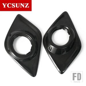 トヨタ ABS フォグライトカバーアクセサリー ハイラックス REVO 2015-18 車外装部品ダブルキャビン - Carbon Fiber