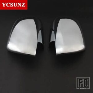 トヨタ ABS ドアミラーカバー ハイラックス VIGO SR5 2005 2006 2007 2018 2009 2010-2014 ピックアップトラックカーアクセサリー - Chrome