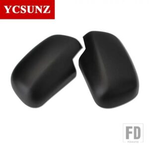 トヨタ ABS ドアミラーカバー ハイラックス VIGO SR5 2005 2006 2007 2018 2009 2010-2014 ピックアップトラックカーアクセサリー - Black