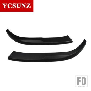VW ABS ヘッドライトトリム AMAROK 2023 2024 2025 ダブルキャビンカーアクセサリー - Matte Black
