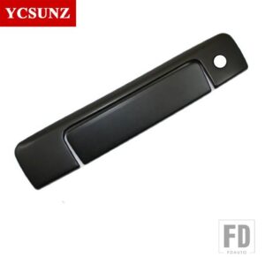 マツダ ABS テールゲートハンドルカバー BT50 BT-50 2012-20 スマートホールアクセサリーなし - black with hole