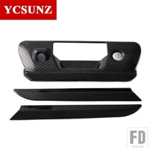 日産 リアゲートトラックトリムカバー ナバラ NP300 2014-20 カーアクセサリー ナバラフロンティア - New CARBON