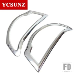 三菱 マットブラックヘッドライトカバートリム L200 トライトン 38991 - Chrome