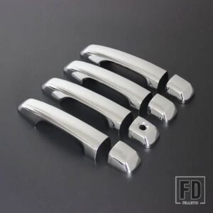 トヨタ クロームドアハンドルカバー ランドクルーザープラド LC150 2010-20 スタイリング - door handle cover