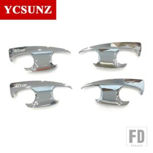 トヨタ ABS ドアハンドルボウルカバートリム カローラアルティス 2014-16 車外装部品 YCSUNZ - Chrome 2