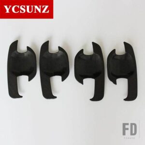 トヨタ ABS ドアハンドルボウル挿入カバー フォーチュナー SW4 2012 2013 2014 カーアクセサリー YCSUNZ - Carbon Fiber