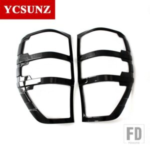 フォード テールライトカバーレンジャー WILDTRAK T6 T7 T8 2012-21 ダブルキャビンスタイリング - Gloss black