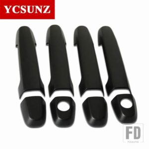 トヨタ クロームドアハンドルカバー ハイラックス VIGO 2005-14 アクセサリー YCSUNZ - black2