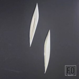 トヨタ カーアクセサリークローム装飾トリムフード フォーチュナーハイラックス SW4 2016-22 - Chrome