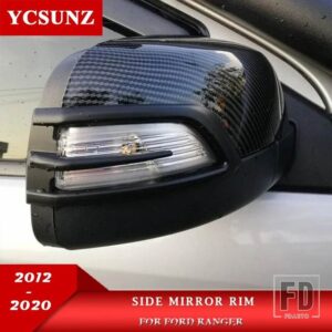 フォード サイドミラーインジケータリムレンジャー T6 T7 T8 2012-21 カーアクセサリー - Carbon Fiber