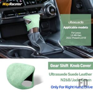 レクサス ULTRASUEDE スエードラップギアシフトノブトリムカバー LX 600 2022-24 LX600 J310 LX500D アクセサリー - Right Hand Drive10