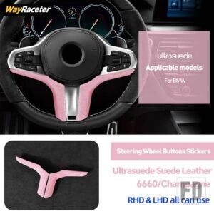 BMW ULTRASUEDE ステアリングホイールカバー X3 G01 F97 X4 G02 F98 X5 M F95 G05 X6 F96 G06 G29 G87 M3 G80 G81 M4 G82 G83 M5 F90 - Dark Grey