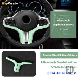 BMW ULTRASUEDE ステアリングホイールカバー X3 G01 F97 X4 G02 F98 X5 M F95 G05 X6 F96 G06 G29 G87 M3 G80 G81 M4 G82 G83 M5 F90 - MULTI