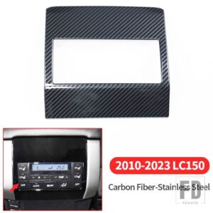 トヨタ ランドクルーザープラド 150 FJ150 アームレスト収納ボックス空調羽口アンチキックインテリアアクセサリー - Carbon Fiber A
