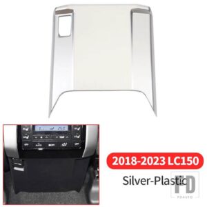 トヨタ ランドクルーザープラド 150 FJ150 アームレスト収納ボックス空調羽口アンチキックインテリアアクセサリー - Single hole plating