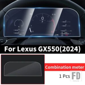 レクサス GX550 550H 2024 コンビネーションメーターナビゲーションスクリーンプロテクター GX 550 インテリアアップグレードアクセサリーチュ - Combination meter