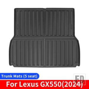 レクサス GX550 GX550H 2024 2025 スペシャルなフロアマットトランクマット GX 550 インテリアアップグレードアクセサリーチューニング - Trunk Mats (5 Seat)
