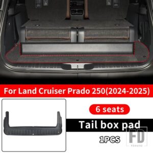 トヨタ ランドクルーザー 250 2024 2025 プラド LC250 1958 フロアマット/トランクマットインテリアアップグレードアクセサリーチューニング - Trunk Mats (6 Seat)