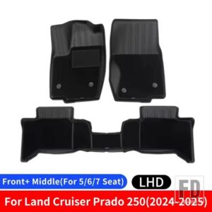 トヨタ ランドクルーザー 250 2024 2025 プラド LC250 1958 フロアマット/トランクマットインテリアアップグレードアクセサリーチューニング - Floor Mats(LHD)