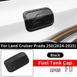 トヨタ 2024 ランドクルーザー 250 1958 プラド LC250 燃料タンク燃料油キャップ装飾ステッカー外装アップグレードアクセサリーチューニング - Black