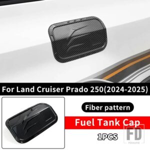 トヨタ 2024 ランドクルーザー 250 1958 プラド LC250 燃料タンク燃料油キャップ装飾ステッカー外装アップグレードアクセサリーチューニング - Carbon Fiber