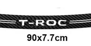 VW カーボンリアバンパーステッカー TROC T-ROC - 101cm long