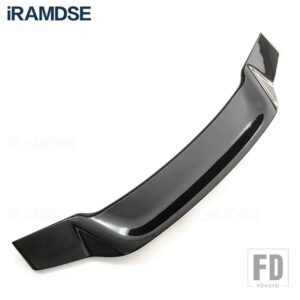 レクサス IS250 2006-2012 年 IS300 カーボンペイントリアダックテールウィングトランクアクセサリー用スポイラー - Glossy Black