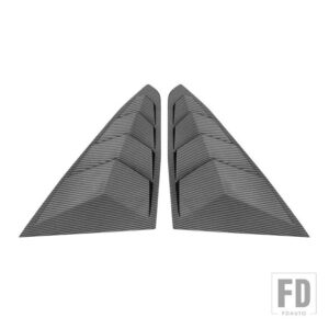 クォーターサイドウィンドウルーバーモリスガレージ MG 7 スクープカバーベントカーボン表面スポイラー 2023 2024 装飾アクセサリー - Carbon Paint