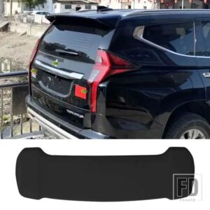 三菱 MONTERO スポイラー パジェロスポーツテールフィン 2016 2020 ホワイトリアウイング ABS プラスチックアクセサリー - Type Y Glossy black