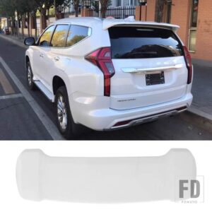 三菱 MONTERO スポイラー パジェロスポーツテールフィン 2016 2020 ホワイトリアウイング ABS プラスチックアクセサリー - Type Y Pearl White