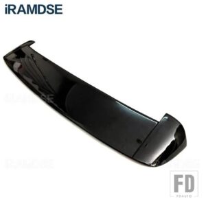 リアウイング フォルクスワージ ゴルフ MK4 スポイラー 1998 2004 一般スタンダードルーフアクセサリー - Glossy Black