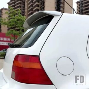 リアウイング フォルクスワージ ゴルフ MK4 スポイラー 1998 2004 一般スタンダードルーフアクセサリー - WHITE