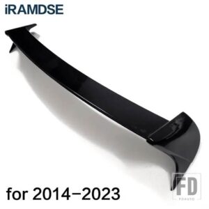 ポルシェ テールフィン マカン スポイラー 2014 - 2023 カーボン表面リアウイングアクセサリー スタイル変える - Roof Glossy Black