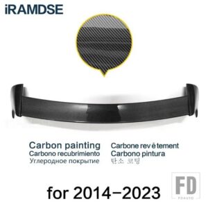 ポルシェ テールフィン マカン スポイラー 2014 - 2023 カーボン表面リアウイングアクセサリー スタイル変える - Roof Carbon Paint